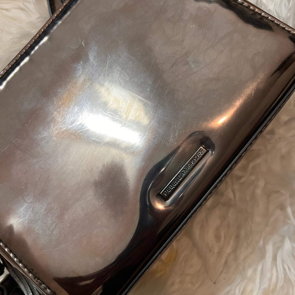 Metallic Rebecca minkoff crossbody bag